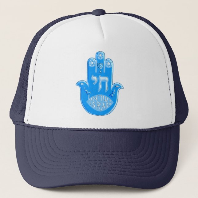 Hamsa Truckerkappe (Vorderseite)