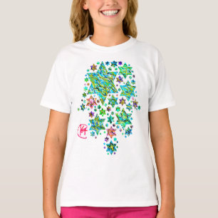 Hamsa von jüdischer Stars Art T-Shirt