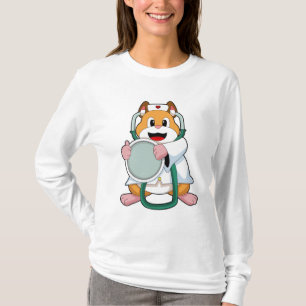 Hamster als Doktor mit Stethoscope.PNG T-Shirt