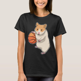 Hamster Basketball-Spieler Basketball T-Shirt