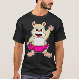 Hamster beim Tanz mit dem Rock T-Shirt