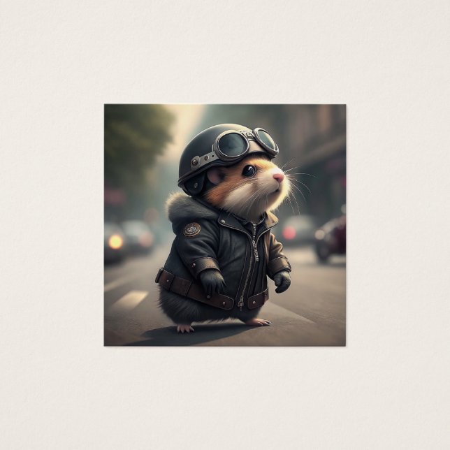 Hamster Biker (Vorderseite)