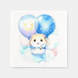 Hamster Birthday Serviette