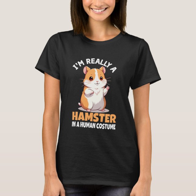 Hamster Bro | Niedlich Funny T-Shirt (Vorderseite)