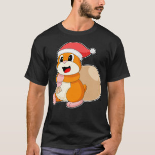 Hamster Christmas Sack T-Shirt