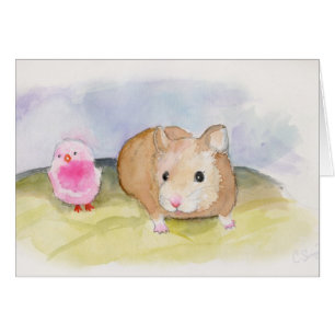 Hamster curieux