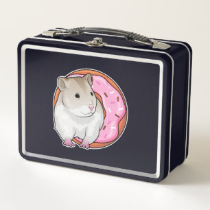 Hamster Donut Metall Brotdose