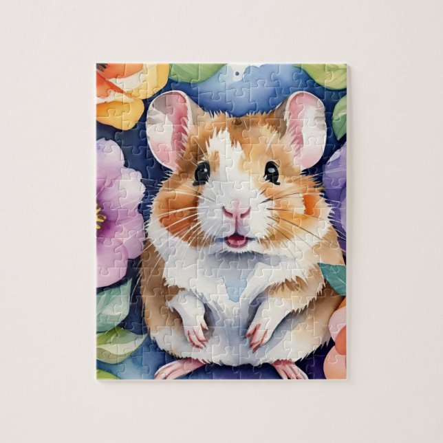 Hamster Family Pet Portrait (Vertikal)