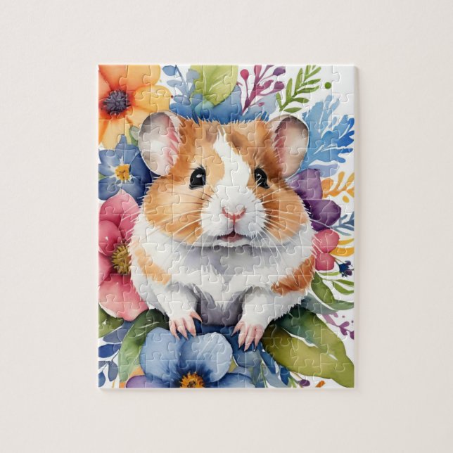 Hamster Family Pet Portrait (Vertikal)