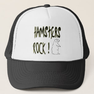 Hamster-Felsen! Hut Truckerkappe