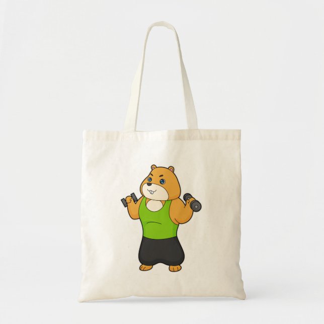 Hamster Fitness Dumbbell Tragetasche (Vorne)