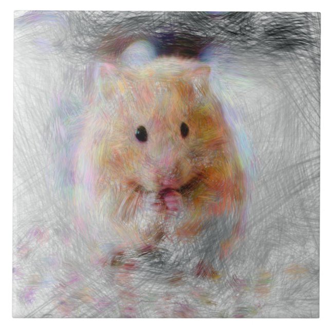 Hamster Fliese (Vorderseite)