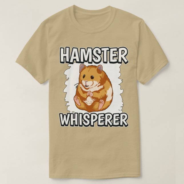 Hamster-Flüsterer T-Shirt (Design vorne)