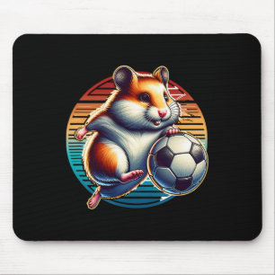 Hamster-Fußballspieler Cool Byll Champion Kinder Mousepad