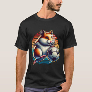 Hamster-Fußballspieler Cool Byll Champion Kinder T-Shirt