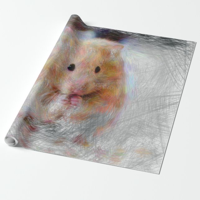 Hamster Geschenkpapier (Ungerollt)