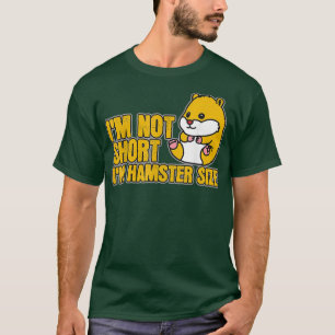 Hamster Hammy Kurz Size Gift Funny Pet Tier T-Shirt