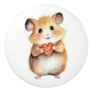 Hamster Haustier Kinder Keramikknauf