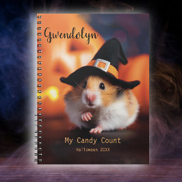 Hamster Hexenmeister Halloween Candy Notizblock