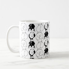 Hamster Hintern Pattern Kaffeetasse