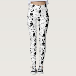 Hamster Hintern Pattern Leggings