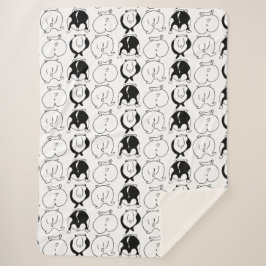 Hamster Hintern Pattern Sherpadecke