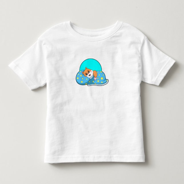 Hamster im Schlaf mit Blanket.PNG Kleinkind T-shirt (Vorderseite)
