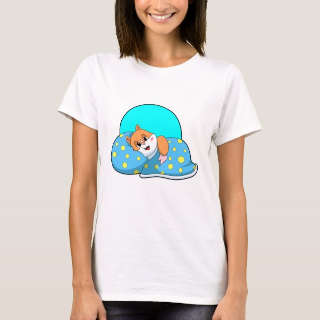 Hamster im Schlaf mit Blanket.PNG T-Shirt (Vorderseite)