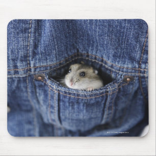 Hamster in der Tasche Mousepad