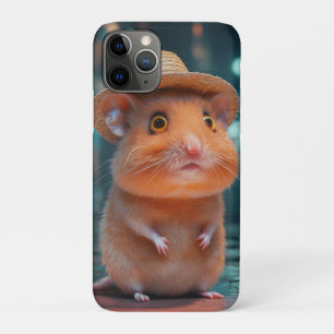 Hamster in Strohhut - Niedliches Pet-Design Case-Mate iPhone Hülle