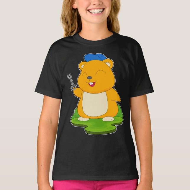 Hamster Key T-Shirt (Vorderseite)
