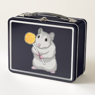 Hamster Lollipop Metall Brotdose