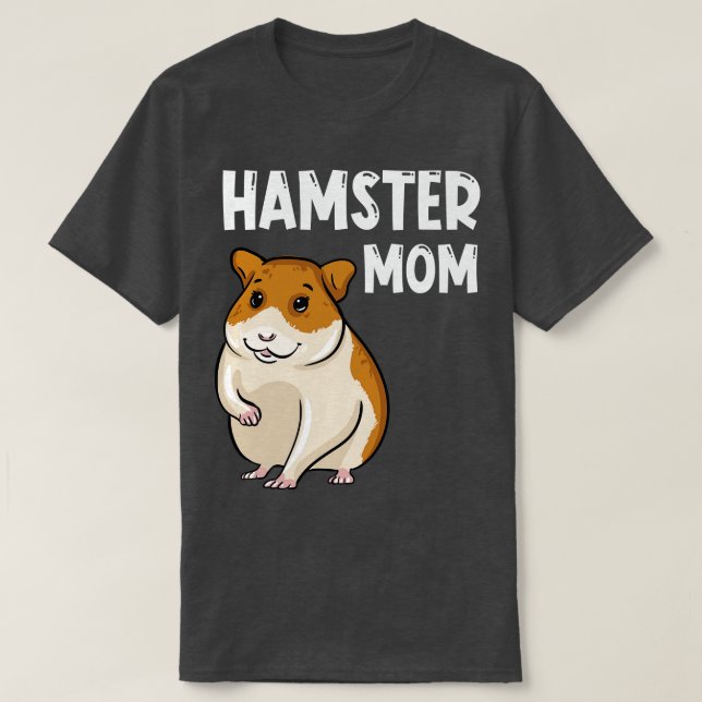 Hamster-Mama 1 T-Shirt (Design vorne)