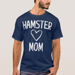 Hamster Mama Herz Funny Joke Sarcastic Familie T-Shirt