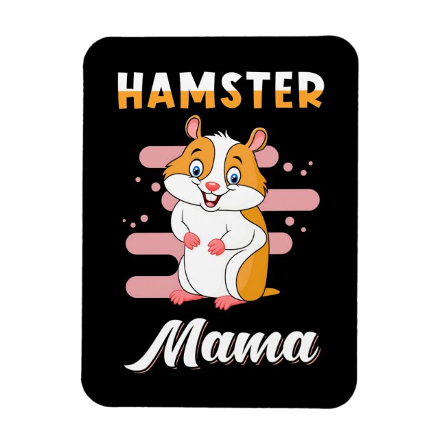 Hamster Mama Magnet (Vertikal)