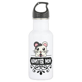 Hamster Mama Tierliebhaber niedlich Edelstahlflasche