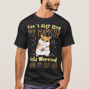 Hamster Meme Design für Tierhahn-Besitzer T-Shirt