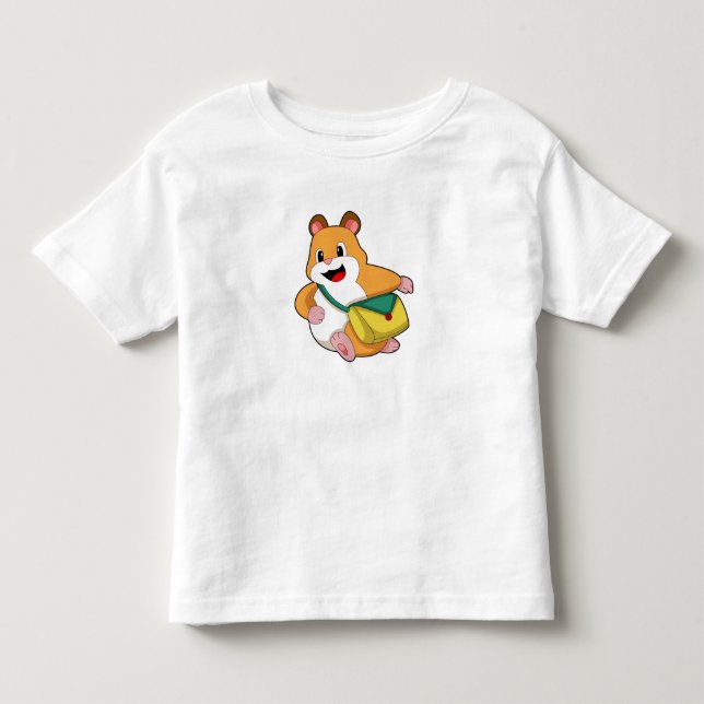 Hamster mit Beutel.PNG Kleinkind T-shirt (Vorderseite)
