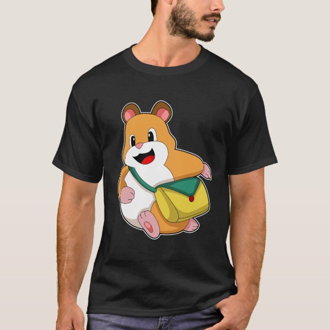 Hamster mit Beutel.PNG T-Shirt (Vorderseite)