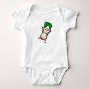 Hamster mit Fallschirm Baby Strampler