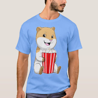 Hamster mit Knochen von Popcorn T-Shirt
