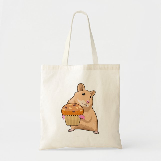 Hamster mit Muffin Tragetasche (Vorne)