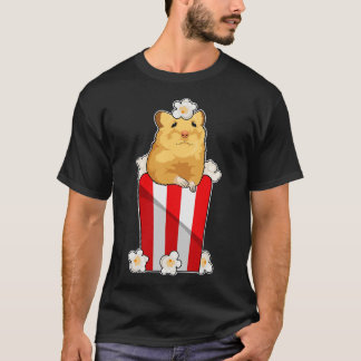 Hamster mit Popcorn T-Shirt