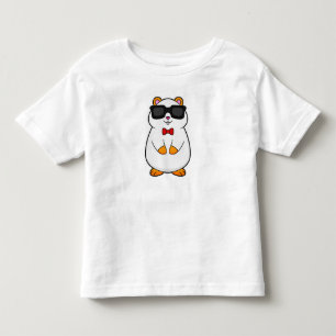 Hamster mit Sonnenbrille & Bow-Krawatte Kleinkind T-shirt
