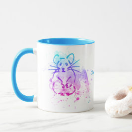 Hamster - Moderne Minimalistische Wasserfarbe - Te Tasse