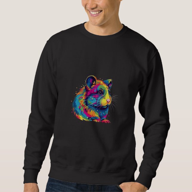 Hamster niedlich sweatshirt (Vorderseite)