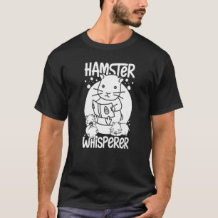 Hamster Pet Animal Niedlich Cages Ball Wheel Food T-Shirt