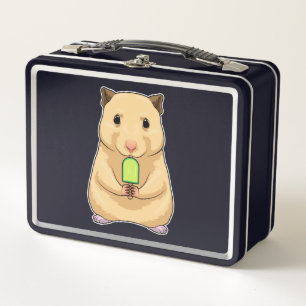 Hamster Popsicle Metall Brotdose