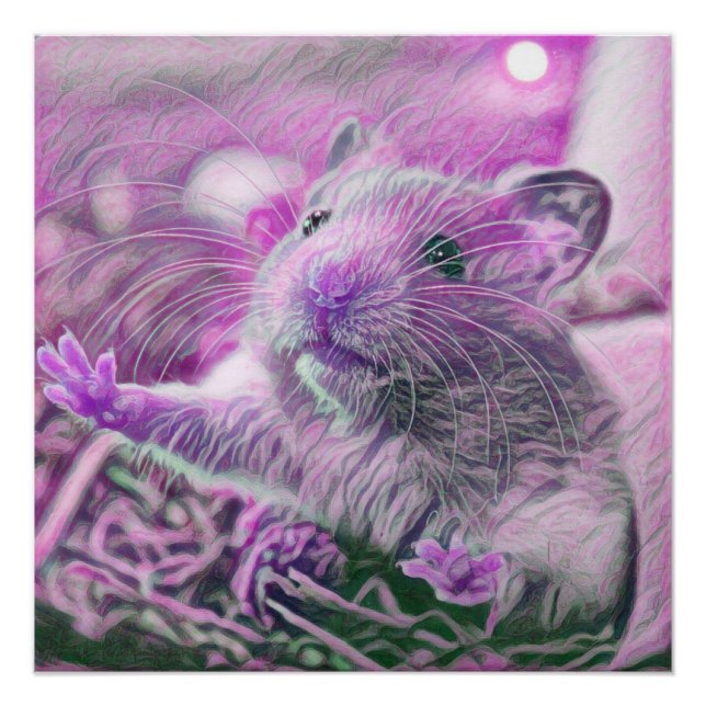 Hamster Poster (Vorderseite)