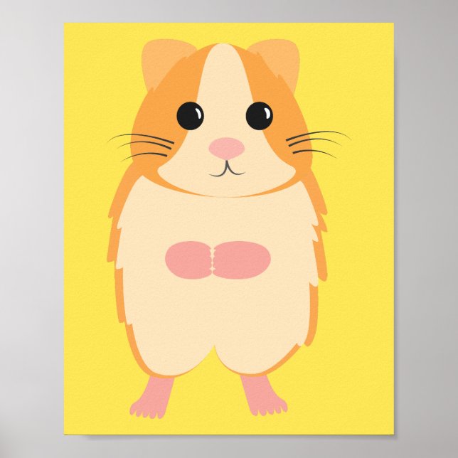 Hamster Poster (Vorne)